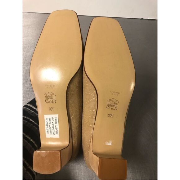 Attica Smart Women’s Italian Tan Pump Heels Size EU 37 (6.5) - Picture 9 of 11